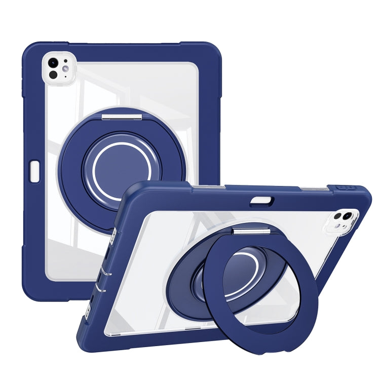 Crystal Armor PC Hybrid TPU Tablet Case with Pen Slot, For iPad Pro 13 2025 / 2024, For iPad Pro 11 2025 / 2024, For iPad Air 11 2025 / 2024 / 10.9 2022, For iPad Air 13 2025 / 2024