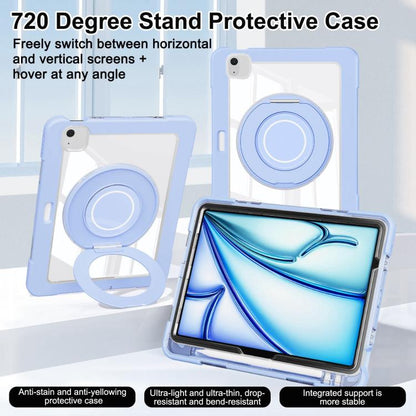 Crystal Armor PC Hybrid TPU Tablet Case with Pen Slot, For iPad Air 13 2026 / 2025 / 2024, For iPad Air 11 2026 / 2025 / 2024, For iPad Pro 13 2025 / 2024, For iPad Pro 11 2025 / 2024