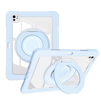 Crystal Armor PC Hybrid TPU Tablet Case with Pen Slot, For iPad Air 13 2026 / 2025 / 2024, For iPad Air 11 2026 / 2025 / 2024, For iPad Pro 13 2025 / 2024, For iPad Pro 11 2025 / 2024