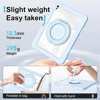 Crystal Armor PC Hybrid TPU Tablet Case with Pen Slot, For iPad Pro 13 2025 / 2024, For iPad Pro 11 2025 / 2024, For iPad Air 11 2025 / 2024 / 10.9 2022, For iPad Air 13 2025 / 2024