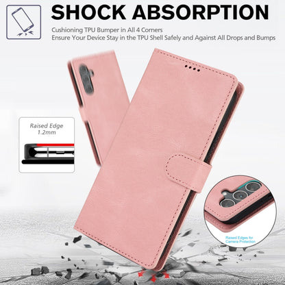 Fantasy Skin-feel Calfskin Texture Leather Phone Case, For Samsung Galaxy S25 5G, For Samsung Galaxy S25+ 5G, For Samsung Galaxy S25 Ultra 5G, For Samsung Galaxy S24 FE 5G