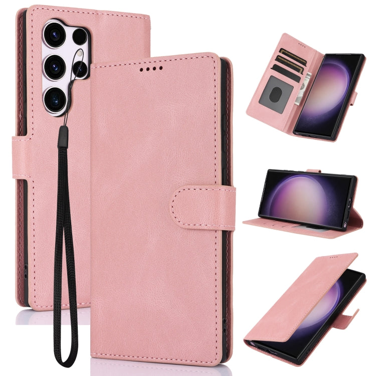 Fantasy Skin-feel Calfskin Texture Leather Phone Case, For Samsung Galaxy S25 5G, For Samsung Galaxy S25+ 5G, For Samsung Galaxy S25 Ultra 5G, For Samsung Galaxy S24 FE 5G