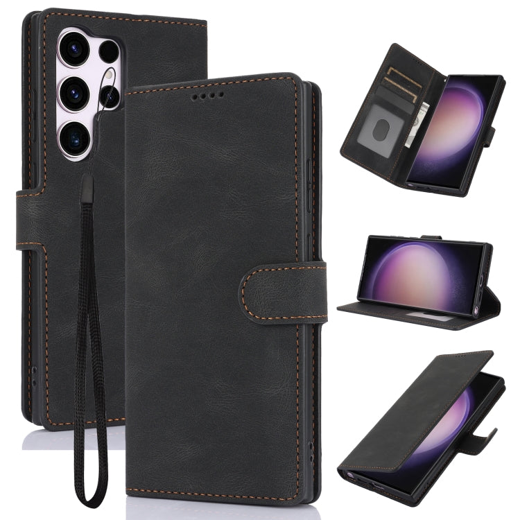 Fantasy Skin-feel Calfskin Texture Leather Phone Case, For Samsung Galaxy S25 5G, For Samsung Galaxy S25+ 5G, For Samsung Galaxy S25 Ultra 5G, For Samsung Galaxy S24 FE 5G