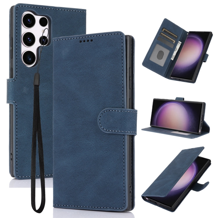 Fantasy Skin-feel Calfskin Texture Leather Phone Case, For Samsung Galaxy S25 5G, For Samsung Galaxy S25+ 5G, For Samsung Galaxy S25 Ultra 5G, For Samsung Galaxy S24 FE 5G