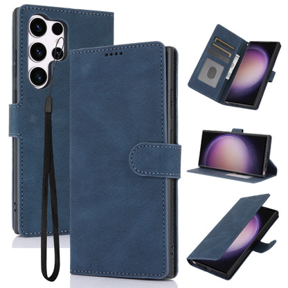 Fantasy Skin-feel Calfskin Texture Leather Phone Case, For Samsung Galaxy S25 5G, For Samsung Galaxy S25+ 5G, For Samsung Galaxy S25 Ultra 5G, For Samsung Galaxy S24 FE 5G