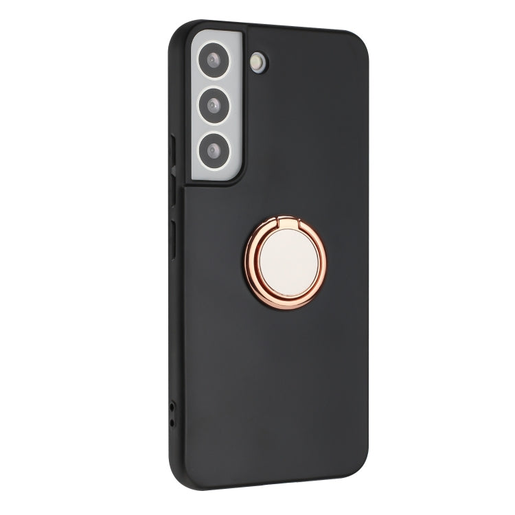 Matte Ring Holder TPU Phone Case, For Samsung Galaxy S21 5G, For Samsung Galaxy S21+ 5G