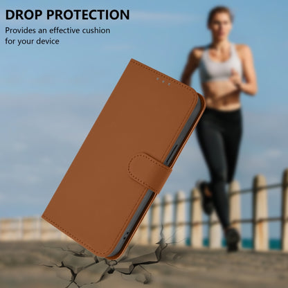 Skin Feel Solid Color Leather Phone Case with Lanyard, For OnePlus 9