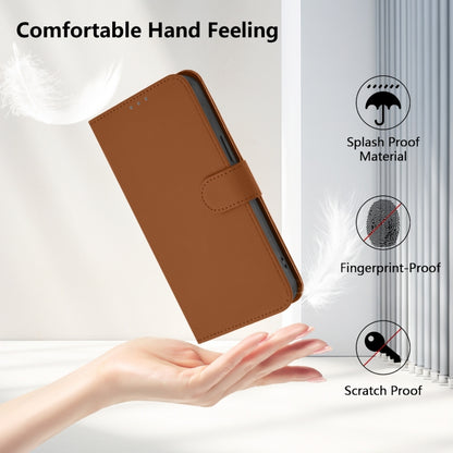 Skin Feel Solid Color Leather Phone Case with Lanyard, For OnePlus Nord 2T