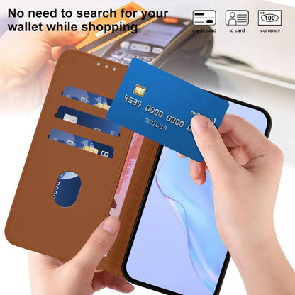 Skin Feel Solid Color Leather Phone Case with Lanyard, For OnePlus Turbo 6X Pro 5G