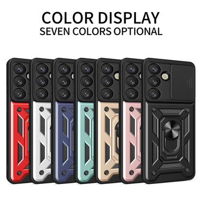 Sliding Camera Cover Design TPU+PC Phone Case, For Samsung Galaxy S25 5G, For Samsung Galaxy S25+ 5G, For Samsung Galaxy S25 Ultra 5G