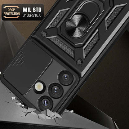 Sliding Camera Cover Design TPU+PC Phone Case, For Samsung Galaxy S25 5G, For Samsung Galaxy S25+ 5G, For Samsung Galaxy S25 Ultra 5G