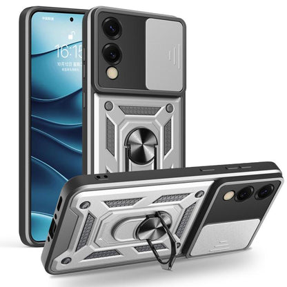 Sliding Camera Cover Design TPU+PC Phone Case, For Samsung Galaxy S26 5G, For Samsung Galaxy S25 Edge 5G, For Samsung Galaxy S25 5G