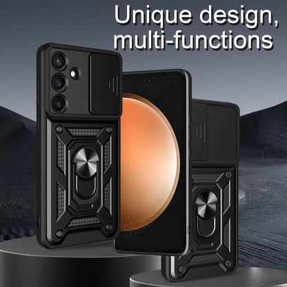 Sliding Camera Cover Design TPU+PC Phone Case, For Samsung Galaxy S25 FE 5G, For Samsung Galaxy S25 Edge 5G, For Samsung Galaxy S25 5G