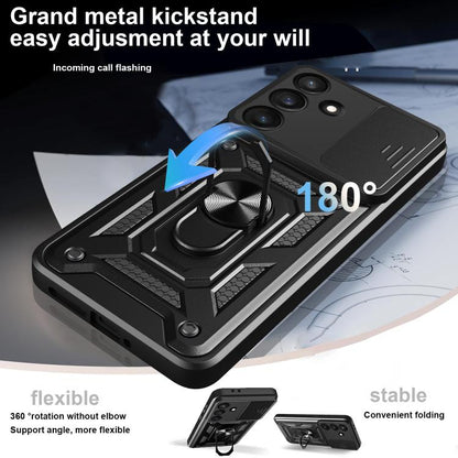 Sliding Camera Cover Design TPU+PC Phone Case, For Samsung Galaxy S25 FE 5G, For Samsung Galaxy S25 Edge 5G, For Samsung Galaxy S25 5G