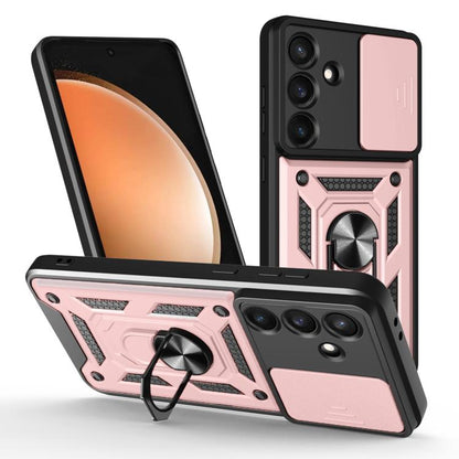 Sliding Camera Cover Design TPU+PC Phone Case, For Galaxy S26 FE / S25 FE 5G, For Samsung Galaxy S26+ 5G, For Samsung Galaxy S26 Ultra 5G
