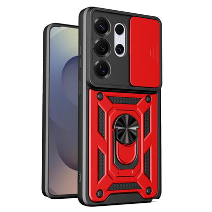 Sliding Camera Cover Design TPU+PC Phone Case, For Galaxy S26 FE / S25 FE 5G, For Samsung Galaxy S26+ 5G, For Samsung Galaxy S26 Ultra 5G