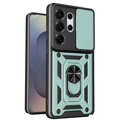 Sliding Camera Cover Design TPU+PC Phone Case, For Galaxy S26 FE / S25 FE 5G, For Samsung Galaxy S26+ 5G, For Samsung Galaxy S26 Ultra 5G