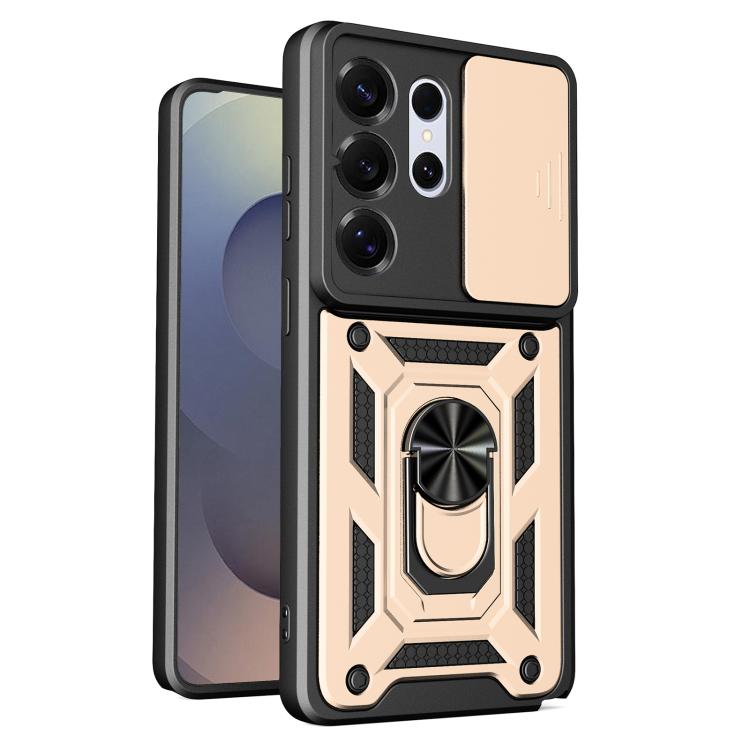 Sliding Camera Cover Design TPU+PC Phone Case, For Galaxy S26 FE / S25 FE 5G, For Samsung Galaxy S26+ 5G, For Samsung Galaxy S26 Ultra 5G