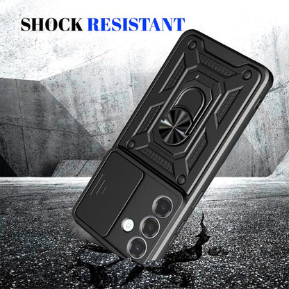 Sliding Camera Cover Design TPU+PC Phone Case, For Samsung Galaxy S26 5G, For Samsung Galaxy S25 Edge 5G, For Samsung Galaxy S25 5G