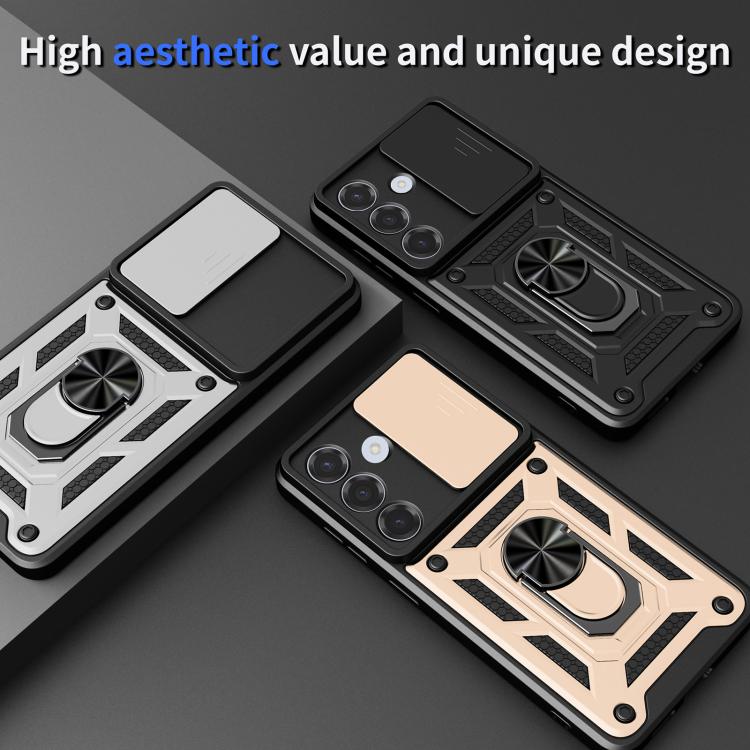Sliding Camera Cover Design TPU+PC Phone Case, For Samsung Galaxy S26 5G, For Samsung Galaxy S25 Edge 5G, For Samsung Galaxy S25 5G