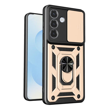 Sliding Camera Cover Design TPU+PC Phone Case, For Samsung Galaxy S26 5G, For Samsung Galaxy S25 Edge 5G, For Samsung Galaxy S25 5G