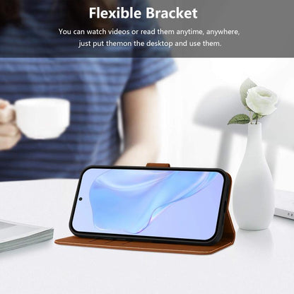 Skin Feel Solid Color Leather Phone Case with Lanyard, For Samsung Galaxy S26 Edge 5G