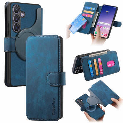 CaseNeo MagSafe RFID Anti-theft Retro Leather Phone Case, For Galaxy S25 Ultra 5G, For Galaxy S24 FE 5G, For Galaxy S24 Ultra 5G, For Galaxy S24+ 5G