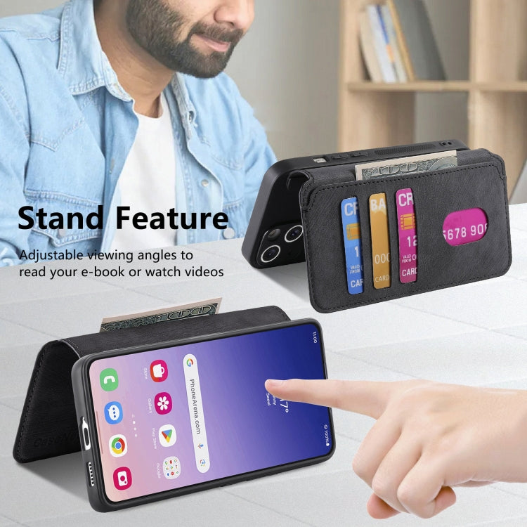 CaseNeo MagSafe RFID Anti-theft Retro Leather Phone Case, For Galaxy S24 5G, For Galaxy S23 FE 5G, For Galaxy S23 Ultra 5G, For Galaxy S23+ 5G