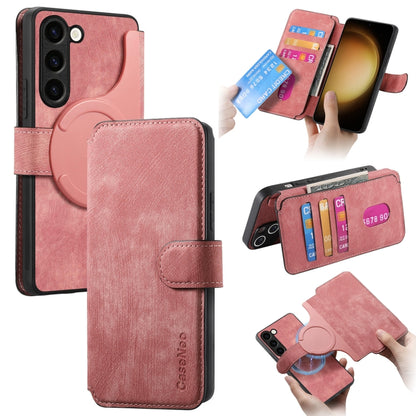 CaseNeo MagSafe RFID Anti-theft Retro Leather Phone Case, For Galaxy S24 5G, For Galaxy S23 FE 5G, For Galaxy S23 Ultra 5G, For Galaxy S23+ 5G