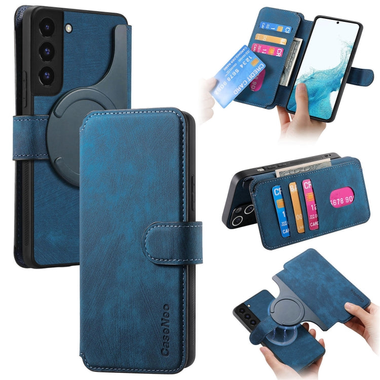CaseNeo MagSafe RFID Anti-theft Retro Leather Phone Case, For Galaxy S22 5G, For Galaxy S21 FE 5G, For Galaxy S21 5G, For Galaxy S21+ 5G