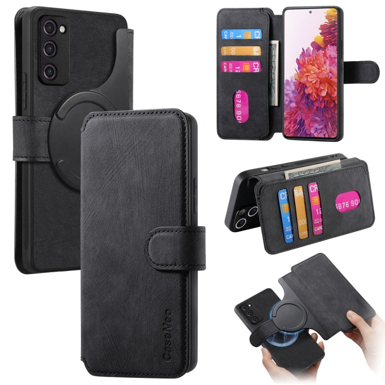 CaseNeo MagSafe RFID Anti-theft Retro Leather Phone Case, For Galaxy S23 5G, For Galaxy S20 FE, For Galaxy S22 Ultra 5G, For Galaxy S22+ 5G