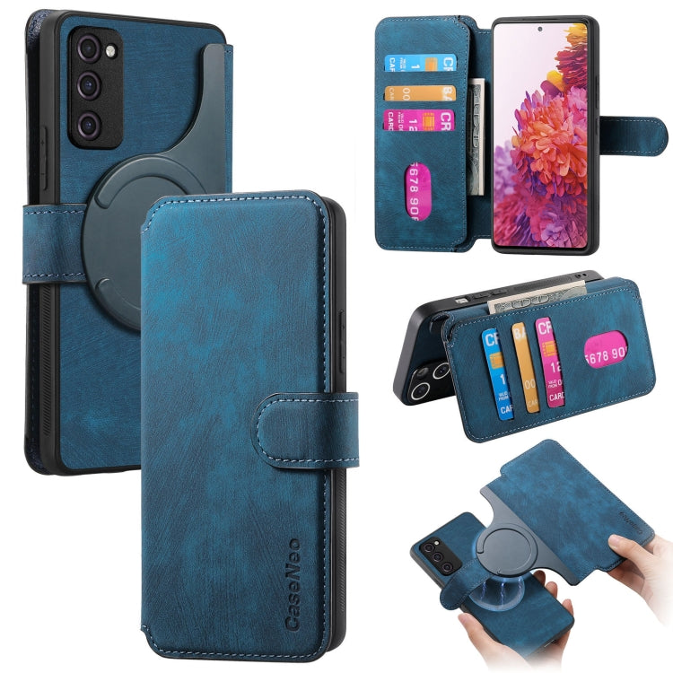 CaseNeo MagSafe RFID Anti-theft Retro Leather Phone Case, For Galaxy S23 5G, For Galaxy S20 FE, For Galaxy S22 Ultra 5G, For Galaxy S22+ 5G