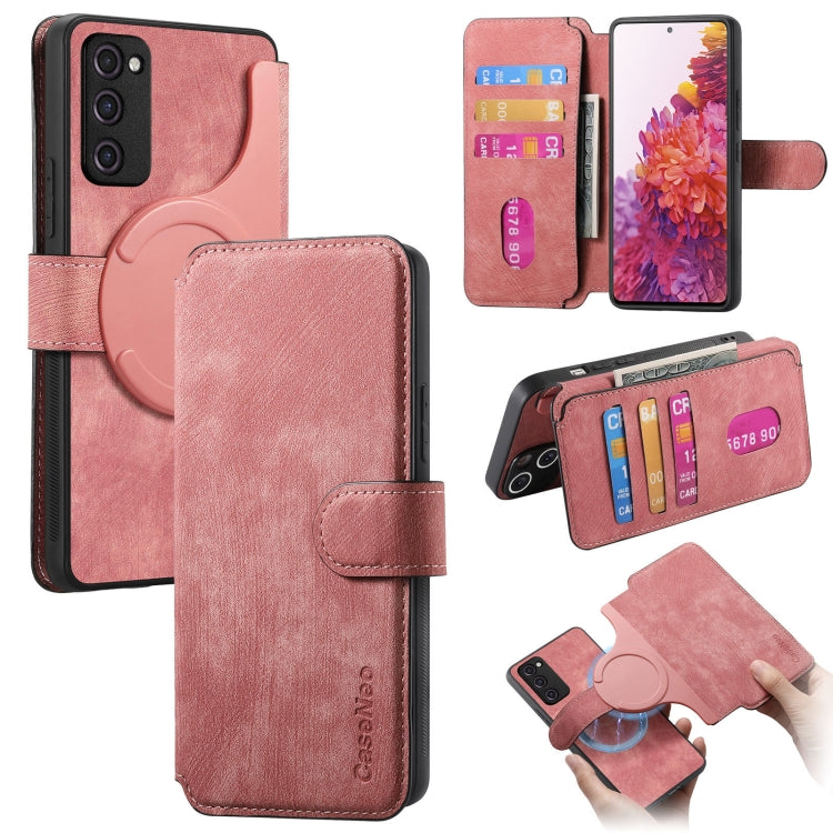 CaseNeo MagSafe RFID Anti-theft Retro Leather Phone Case, For Galaxy S23 5G, For Galaxy S20 FE, For Galaxy S22 Ultra 5G, For Galaxy S22+ 5G