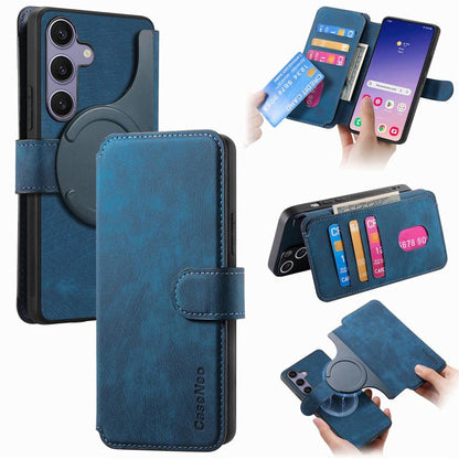 CaseNeo MagSafe RFID Anti-theft Retro Leather Phone Case, For Galaxy S25 FE 5G, For Galaxy S25 Edge 5G, For Galaxy S25 5G, For Galaxy S25+ 5G