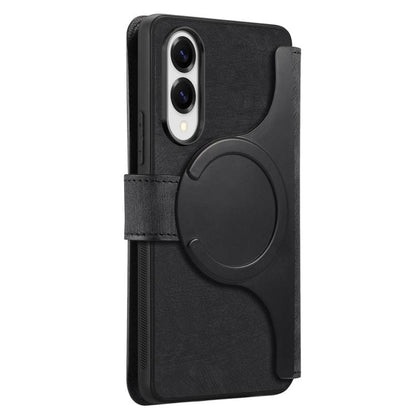 CaseNeo MagSafe RFID Anti-theft Retro Leather Phone Case, For Galaxy S25 Edge 5G, For Galaxy S25 5G, For Galaxy S25+ 5G, For Galaxy S25 Ultra 5G