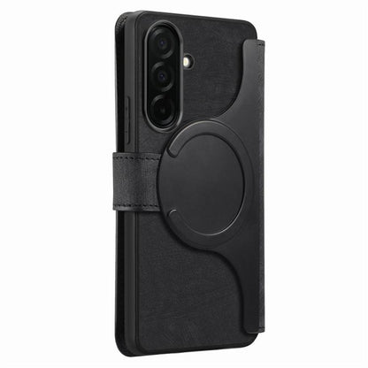 CaseNeo MagSafe RFID Anti-theft Retro Leather Phone Case, For Galaxy S26+ 5G, For Galaxy S26 Ultra 5G, For Galaxy S26 5G, For Galaxy S25 FE 5G
