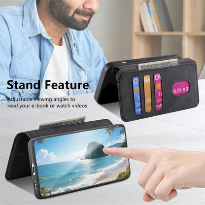 CaseNeo MagSafe RFID Anti-theft Retro Leather Phone Case, For Galaxy S26 FE 5G, For Galaxy S26+ 5G, For Galaxy S26 Ultra 5G, For Galaxy S26 5G