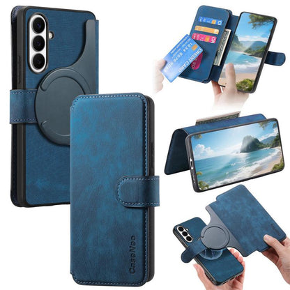 CaseNeo MagSafe RFID Anti-theft Retro Leather Phone Case, For Galaxy S26 FE 5G, For Galaxy S26+ 5G, For Galaxy S26 Ultra 5G, For Galaxy S26 5G