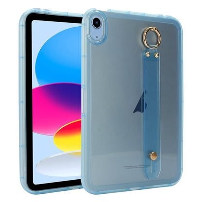 Wristband Holder PC Hybrid TPU Soft Tablet Case, For iPad 10th Gen 10.9 2022, For iPad mini 6 / mini 2024, For iPad Pro 12.9 2022 / 2021 / 2020, For iPad Pro 11 2022 / 2021 / 2020