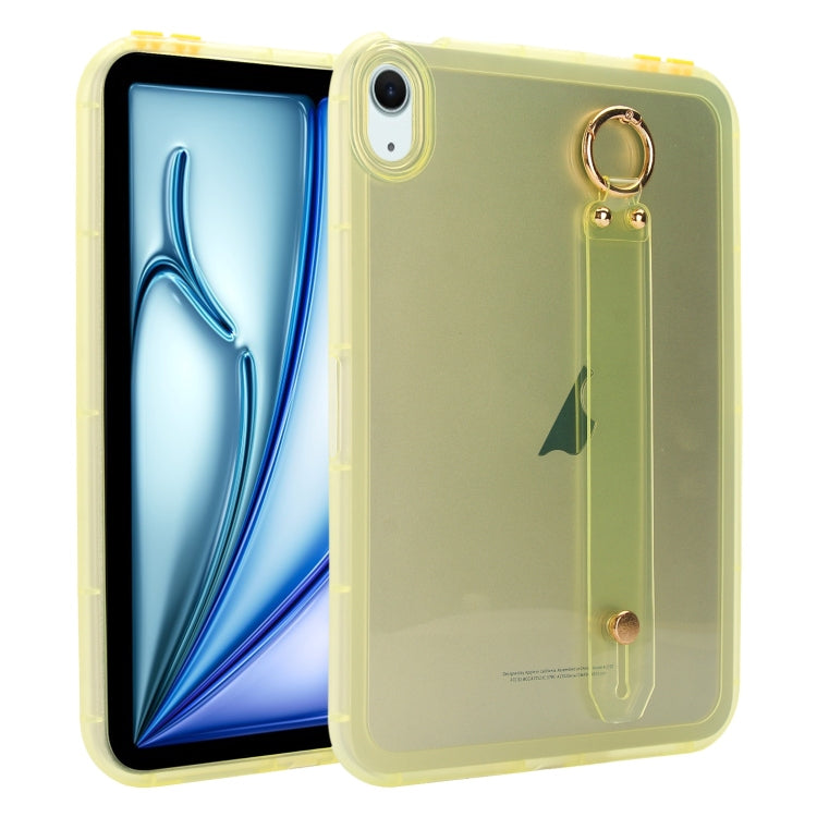 Wristband Holder PC Hybrid TPU Soft Tablet Case, For iPad Air 13 2026 / 2025 / 2024, For iPad Air 11 2026 / 2025 / 2024, For iPad Pro 13 2025 / 2024, For iPad Pro 11 2025 / 2024
