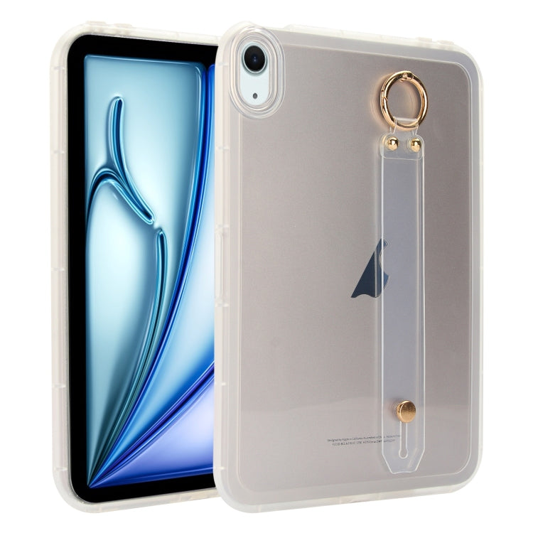 Wristband Holder PC Hybrid TPU Soft Tablet Case, For iPad Air 13 2026 / 2025 / 2024, For iPad Air 11 2026 / 2025 / 2024, For iPad Pro 13 2025 / 2024, For iPad Pro 11 2025 / 2024