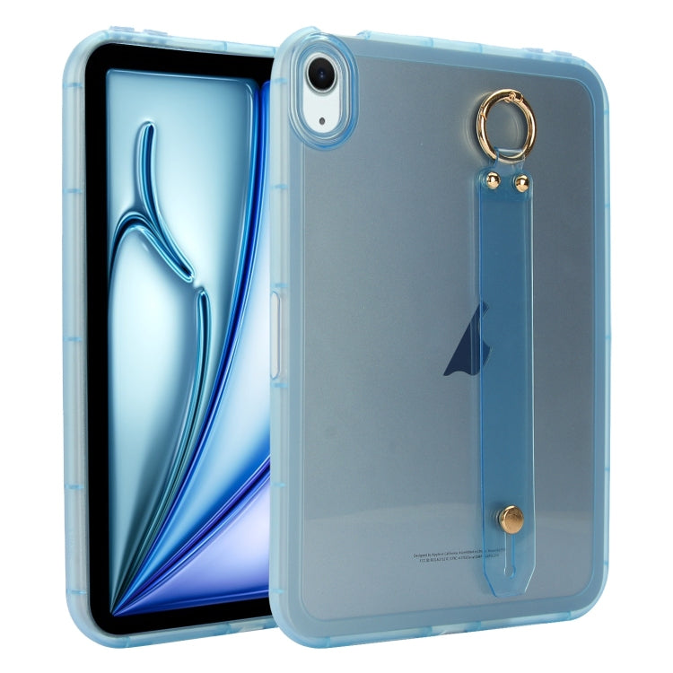 Wristband Holder PC Hybrid TPU Soft Tablet Case, For iPad Air 13 2026 / 2025 / 2024, For iPad Air 11 2026 / 2025 / 2024, For iPad Pro 13 2025 / 2024, For iPad Pro 11 2025 / 2024