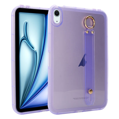 Wristband Holder PC Hybrid TPU Soft Tablet Case, For iPad Air 13 2026 / 2025 / 2024, For iPad Air 11 2026 / 2025 / 2024, For iPad Pro 13 2025 / 2024, For iPad Pro 11 2025 / 2024