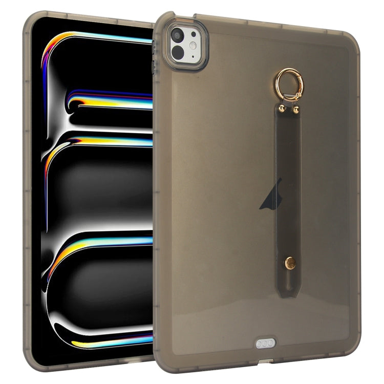 Wristband Holder PC Hybrid TPU Soft Tablet Case, For iPad Air 13 2026 / 2025 / 2024, For iPad Air 11 2026 / 2025 / 2024, For iPad Pro 13 2025 / 2024, For iPad Pro 11 2025 / 2024