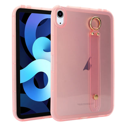 Wristband Holder PC Hybrid TPU Soft Tablet Case, For iPad Air 5 / Air 4 / Pro 11 2018, For iPad 10.2 2021 / 2020 / 2019, For iPad mini 5 / 4, For iPad Air 3 10.5 2019