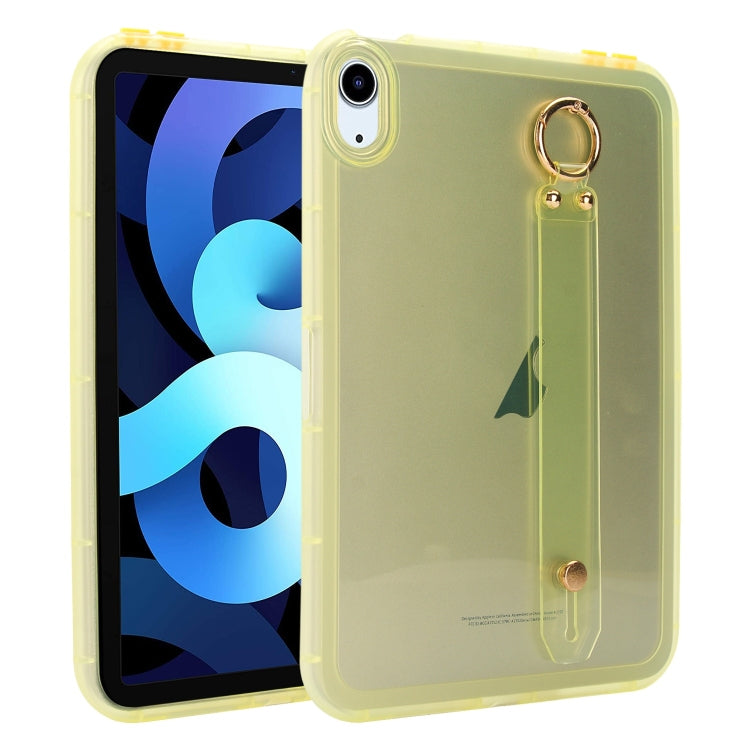 Wristband Holder PC Hybrid TPU Soft Tablet Case, For iPad Air 5 / Air 4 / Pro 11 2018, For iPad 10.2 2021 / 2020 / 2019, For iPad mini 5 / 4, For iPad Air 3 10.5 2019