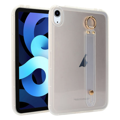 Wristband Holder PC Hybrid TPU Soft Tablet Case, For iPad Air 5 / Air 4 / Pro 11 2018, For iPad 10.2 2021 / 2020 / 2019, For iPad mini 5 / 4, For iPad Air 3 10.5 2019