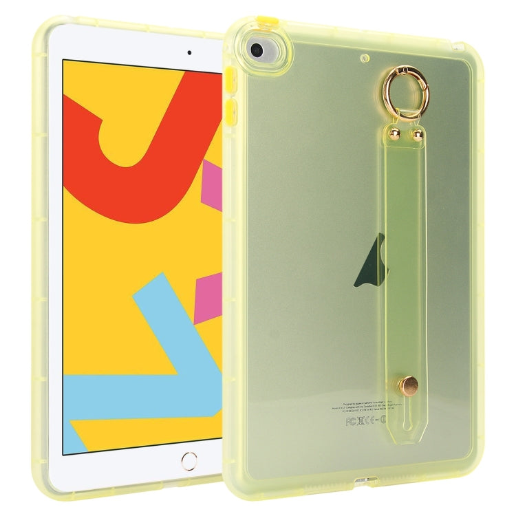 Wristband Holder PC Hybrid TPU Soft Tablet Case, For iPad Air 5 / Air 4 / Pro 11 2018, For iPad 10.2 2021 / 2020 / 2019, For iPad mini 5 / 4, For iPad Air 3 10.5 2019