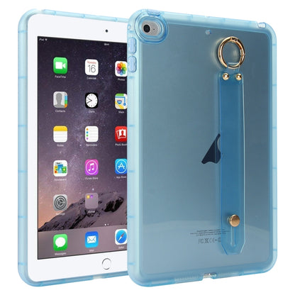 Wristband Holder PC Hybrid TPU Soft Tablet Case, For iPad Air 2 / 9.7 2017 / 2018