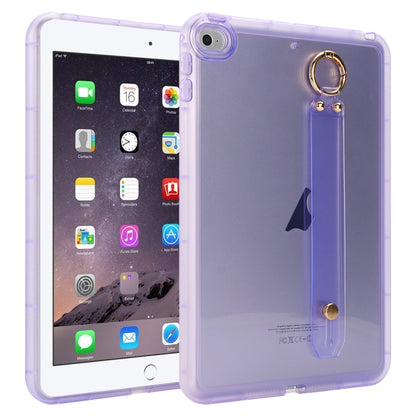 Wristband Holder PC Hybrid TPU Soft Tablet Case, For iPad Air 2 / 9.7 2017 / 2018